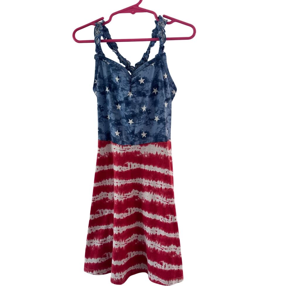 Stars & Stripes Flag Dress - Size 7 - Americana
